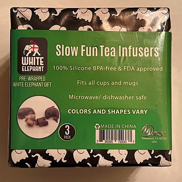 Fun Slow Tea Infusers from White Elephant - Picture 2 of 4